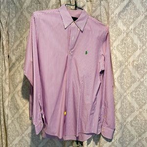 Ralph Lauren button down, long sleeve. Size M. Always dry cleaned.